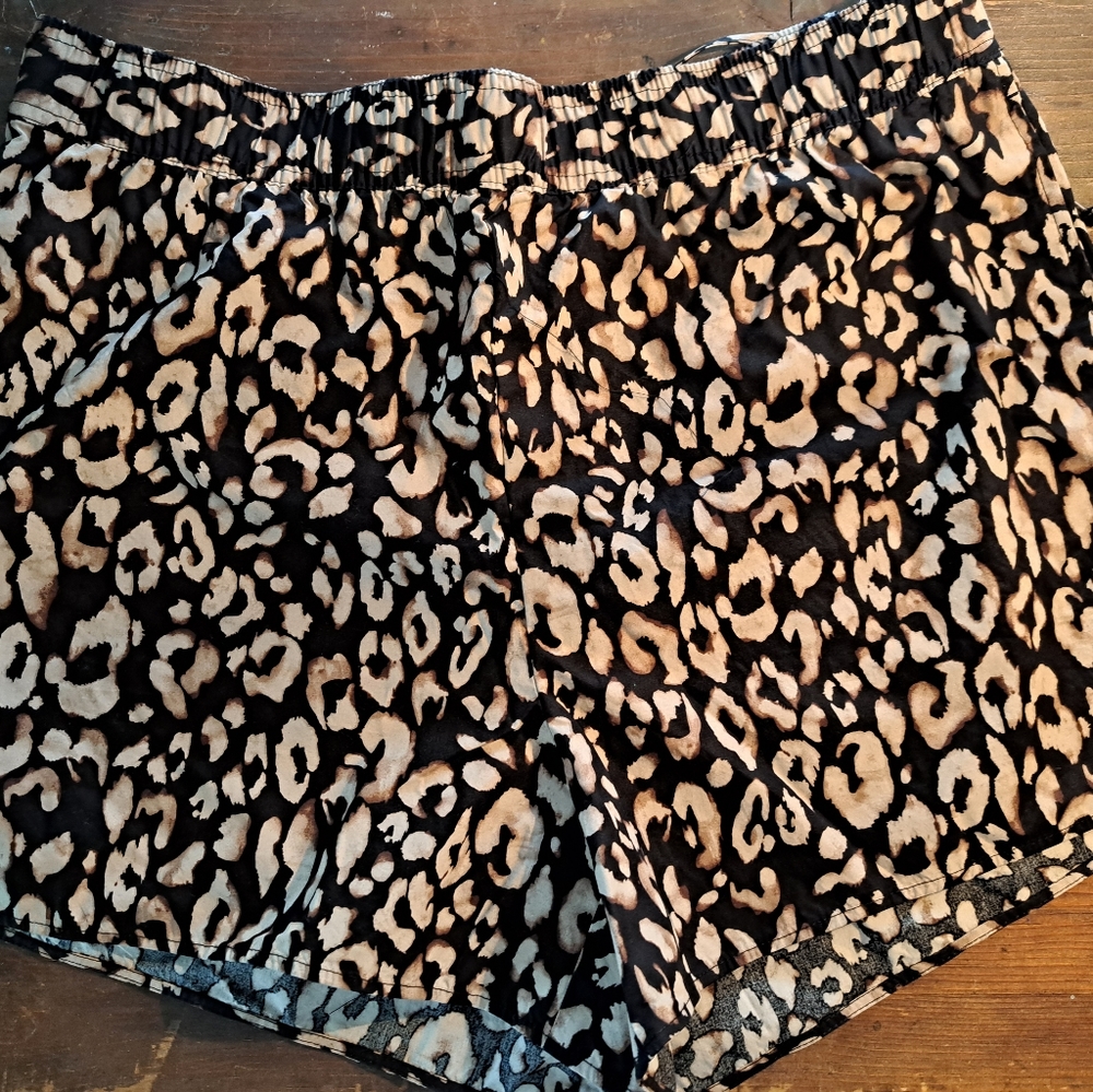 Cotton twill shorts